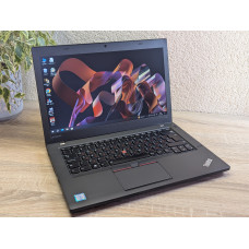 Уцінка!Ноутбук Б/В Lenovo ThinkPad T460:14, Intel Core i5-6300U,8 GB DDR3,Intel HD Graphics,SSD 128Gb