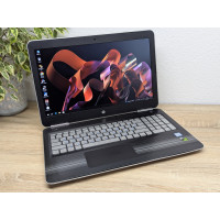 Уцінка!Ноутбук Б/В HP Pavilion 15 Notebook:15.6 Full HD Core i7-7700HQ 16GB DDR4 GTX 740M 2Gb SSD256Gb+1TbHDD