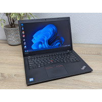 Ноутбук Б/В lenovo ThinkPad L480: 14, Intel Core i5-8250U, 16 GB DDR4, Intel UHD Graphics, SSD 256Gb