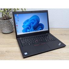 Уценка!Ноутбук Б/В lenovo ThinkPad L480: 14, Intel Core i5-8250U, 16GB DDR4, Intel UHD Graphics, SSD 256Gb