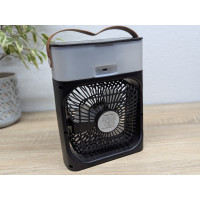Портативный настольный вентилятор с функцией увлажнения воздуха Air Cooler Fan 4в1